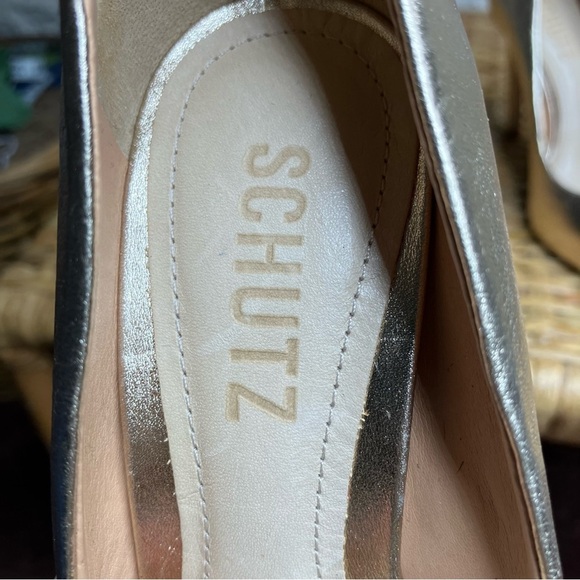 Shcutz Gold Pumps - Picture 8 of 8